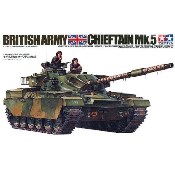 Tamiya 35068 1/35 British Army Chieftain Tank Mk.5