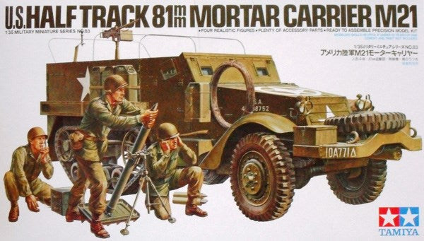 Tamiya 35083 1/35 U.S. Mortar Carrier M21