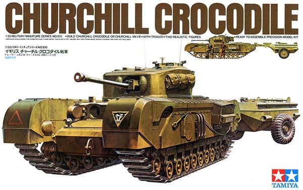 Tamiya 35100 1/35 British Churchill Crocodile