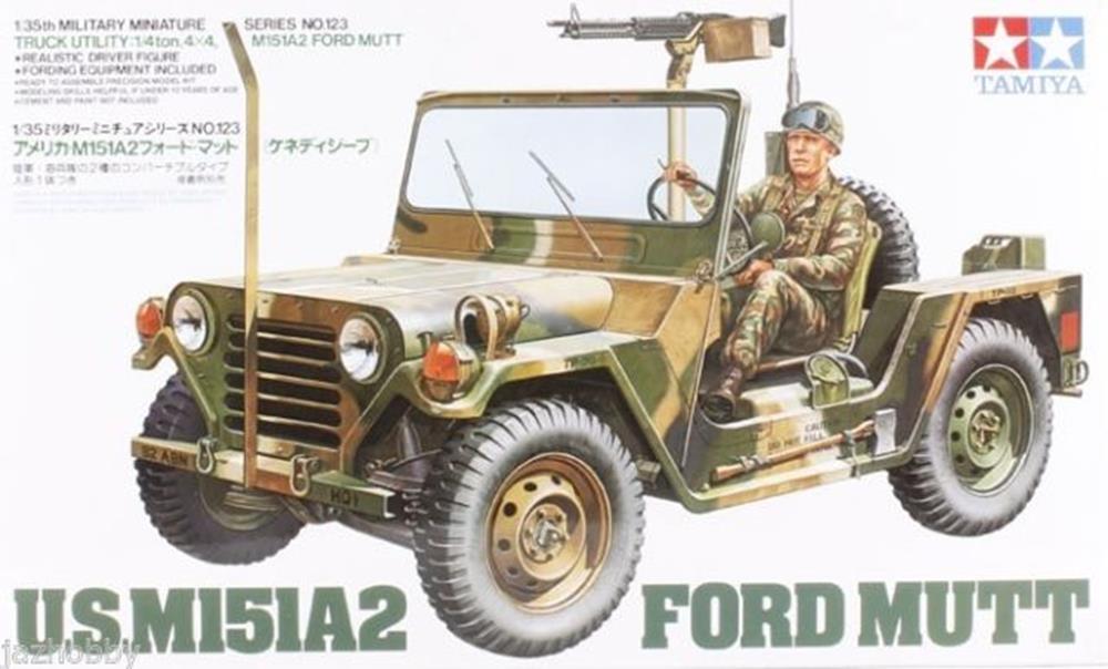 Tamiya 35123 1/35 US M151A2 Ford Mutt
