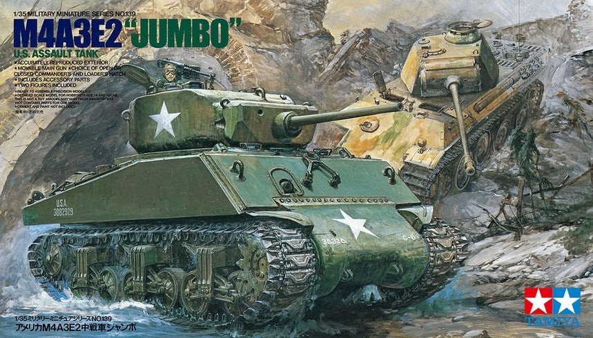 Tamiya 35139 1/35 U.S. M4A3E2 'JUMBO'