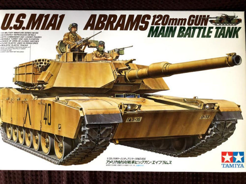 Tamiya 35156 1/35 U.S.M1A1 Abrams