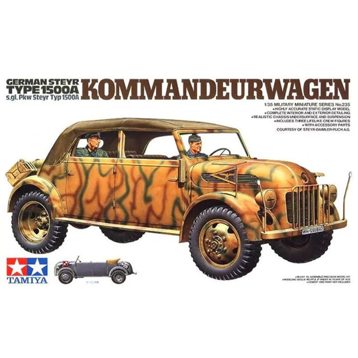 Tamiya 35235 1/35 German Steyr Type 1500A Kommandeurwagen