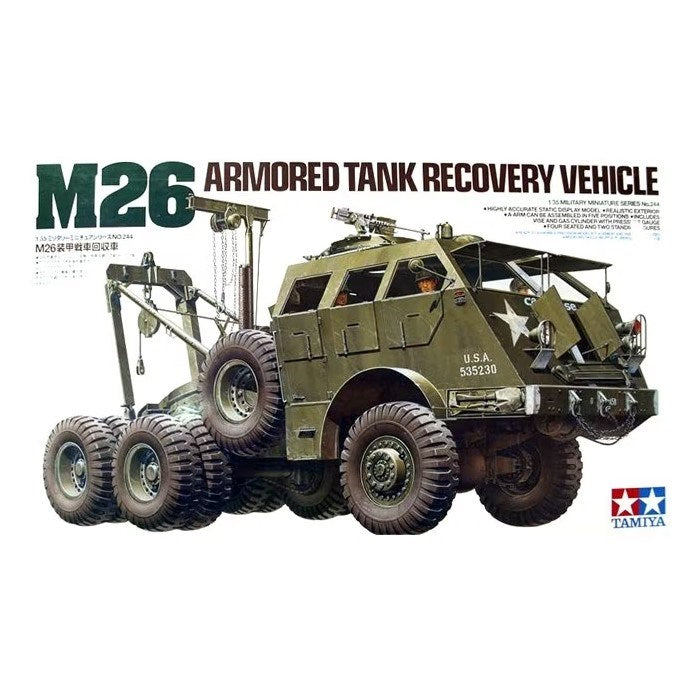 Tamiya 35244 1/35 M26 Armored Tank Recovery Vehicle