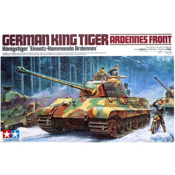 Tamiya 35252 1/35 German King Tiger - Ardennes Front / Konigstiger "Einsatz-Kommando Ardennes"
