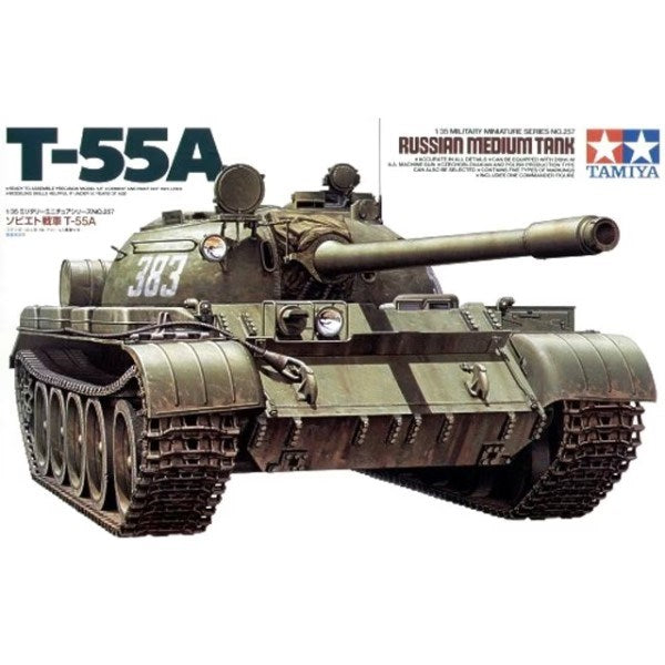 Tamiya 35257 1/35 T-55A - Russian Medium Tank