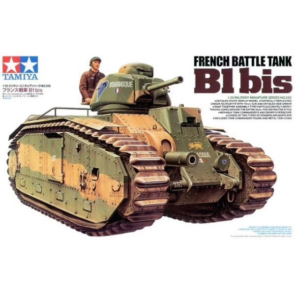 Tamiya 35282 1/35 French Battle Tank Char B1 bis