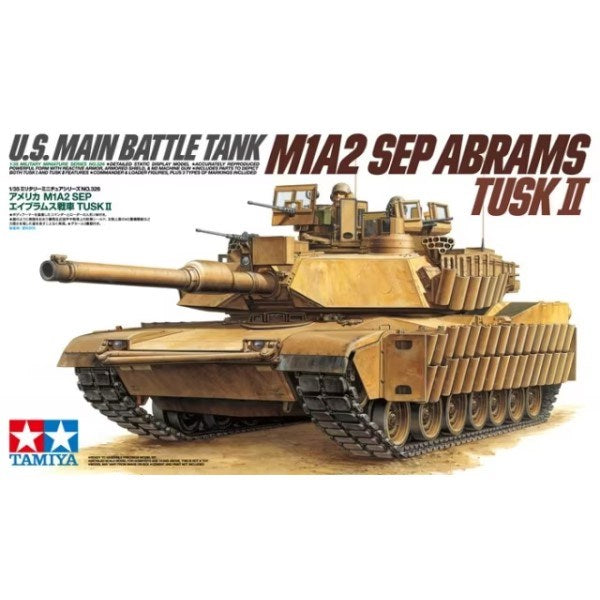 Tamiya 35326 1/35 M1A2 SEP Abrams TUSK II - U.S. Main Battle Tank