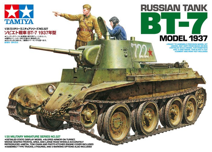 Tamiya 35327 1/35 Russian BT-7 Model 1937