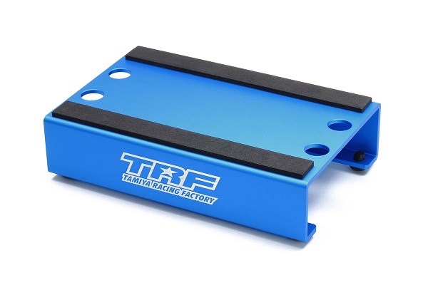 Tamiya 42371 TRF RC Car Maintenance Stand - Blue