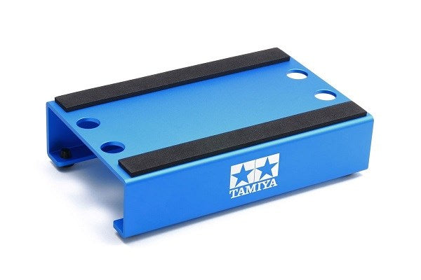 Tamiya 42371 TRF RC Car Maintenance Stand - Blue