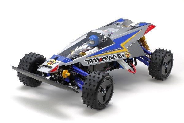 Tamiya 47458 RC Kit: 1/10 4WD Thunder Dragon (2021) - Pre-painted