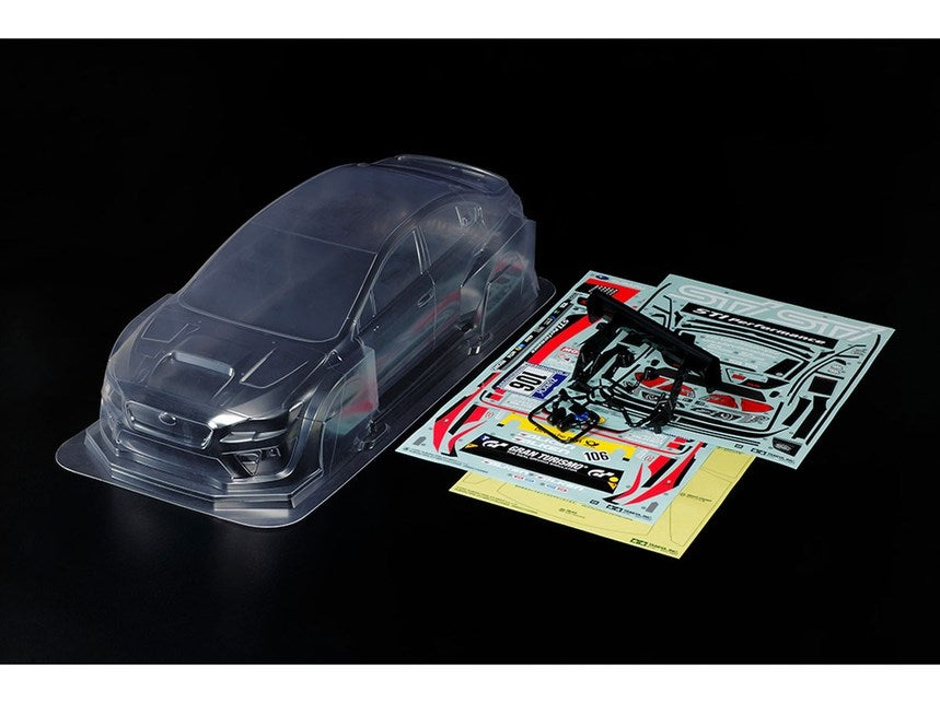 Tamiya 51593 1/10 Body Set: Subaru WRX STI Nurburgring (Unpainted)