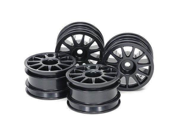 Tamiya 51665 M-Chassis 11-Spoke Wheels - Black (4pcs)