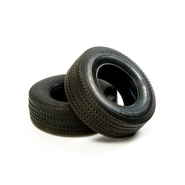 Tamiya 56528 1/14 Tractor Truck Tires - 30mm Wide Hard (2pcs)