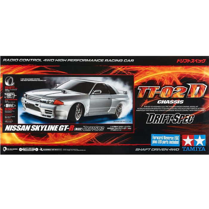 Tamiya 58651 Skyline GT-R (R32) (TT-02D)