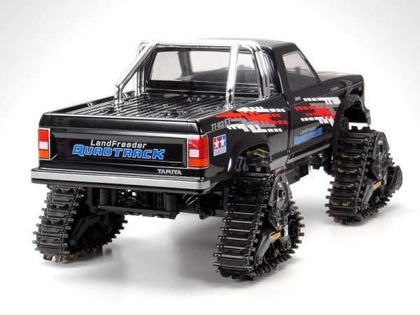 Tamiya 58690 RC Kit: 1/10 4WD Landfreeder Quadtrack (TT-02FT) - Pre-painted