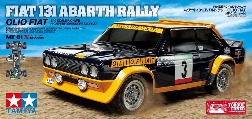 Tamiya 58723 131 Abarth Rally OF MF-01X