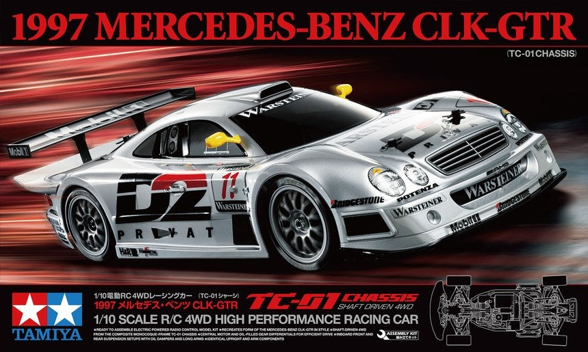 Tamiya 58731 1997 CLK-GTR (TC-01)