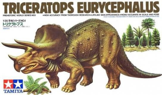 Tamiya 60201 1/35 Triceratops Eurycephalus
