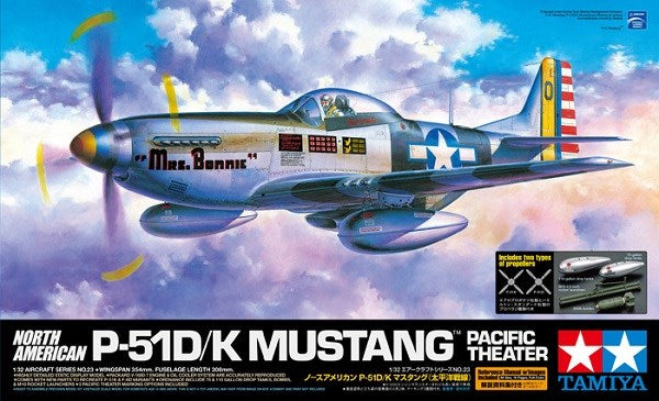 Tamiya 60323 1/32 North American P-51D/K Mustang (Pacific Theater)