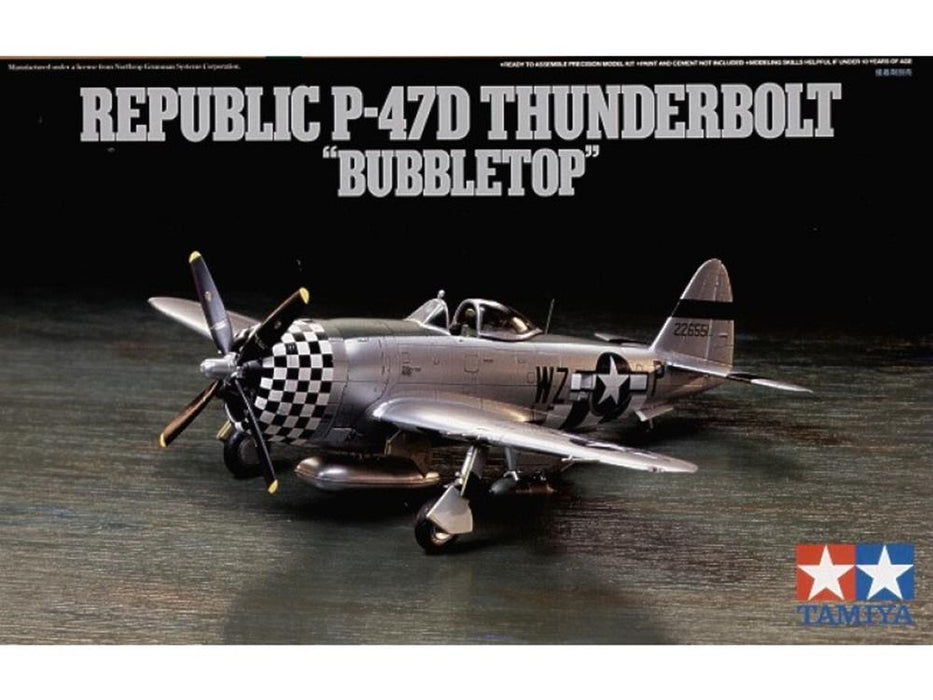 Tamiya 60770 1/72 P-47D Thunderbolt Bubbletop