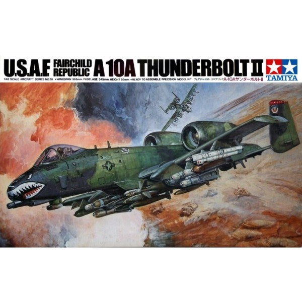 Tamiya 61028 1/48 USAF Fairchild Republic A-10A Thunderbolt II