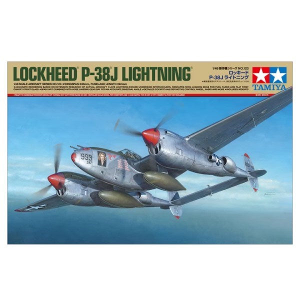 Tamiya 61123 1/48 P-38 J Lightning