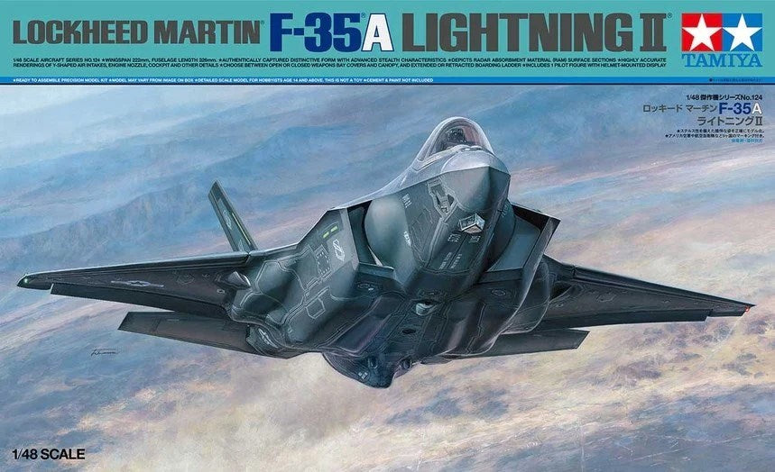 Tamiya 61124 1/48 F-35A Lightning II