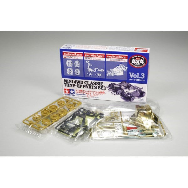 Tamiya 95628 Mini 4WD Classic Tune-Up Parts Set Vol. 3