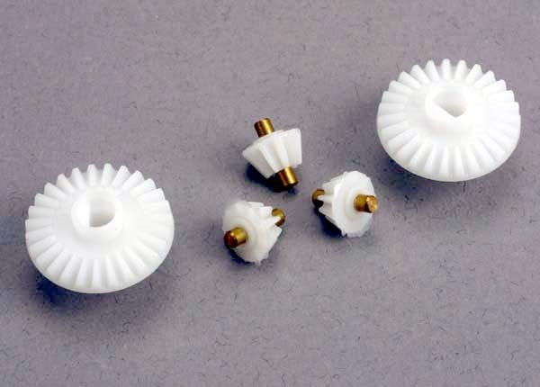 Traxxas 1242 - Differential Bevel Gear Set (3-Small & 2-Large Side Bevel Gears)