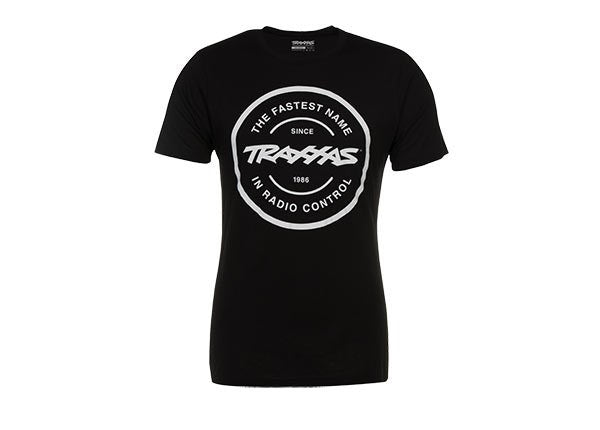 Traxxas 1360-L - Black Shirt Circle Logo