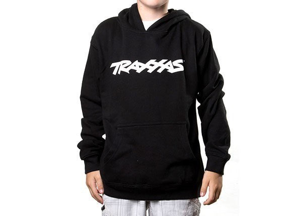 Traxxas 1397-M - Traxxas Logo Hoodie Black  YM