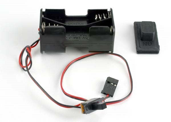 Traxxas 1523 - Battery holder/ switch/ cover