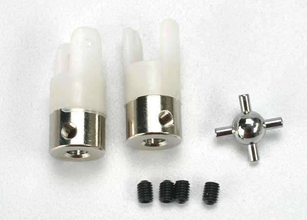 Traxxas 1539R - U- Joints (2)/ 3mm Set Screws (4)