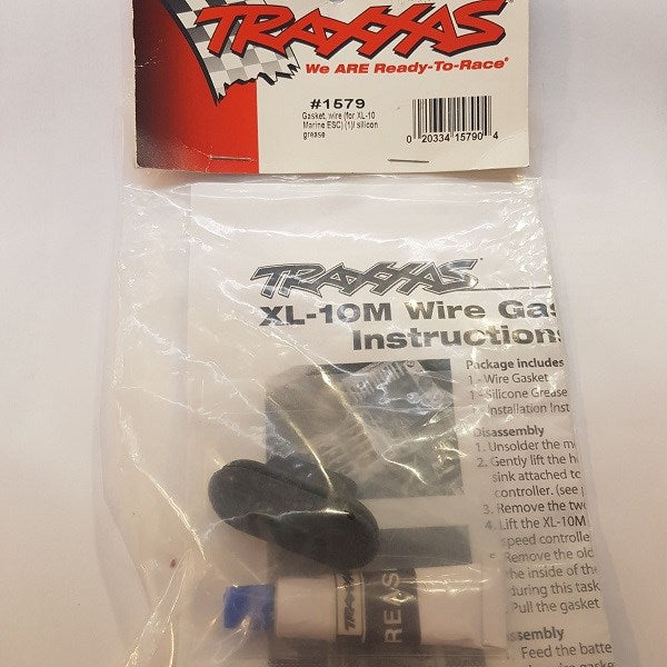 zTraxxas 1579 Gasket Wire (for XL-10 Marine ESC) (1)/ Silicone Grease