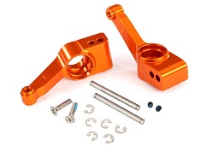 Traxxas 1952T CARRIERS STUB AXLE REAR ORANGE