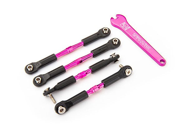 Traxxas 2443P CAMBER LINKS REAR PINK