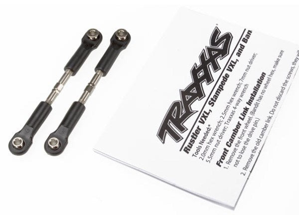Traxxas 2443 - Turnbuckles camber link 36mm (56mm center to center) (rear) (assembled with rod ends and hollow balls) (1 left 1 right)