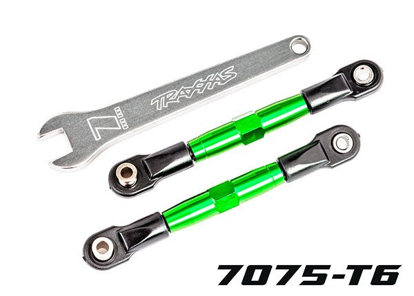 Traxxas 2444G CAMBER LINKS FRONT GREEN