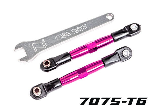 Traxxas 2444P CAMBER LINKS FRONT PINK