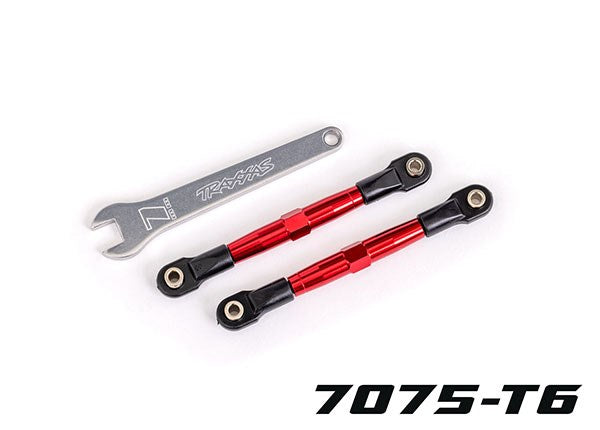 Traxxas 2445R TOE LINKS FRONT RED