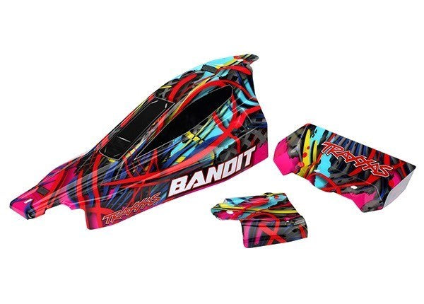 Traxxas 2449 - Body Bandit Hawaiian Graphics (Painted Decals Applied)