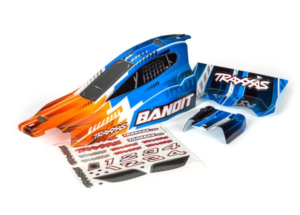 Traxxas 2450T BANDIT BODY ORANGE