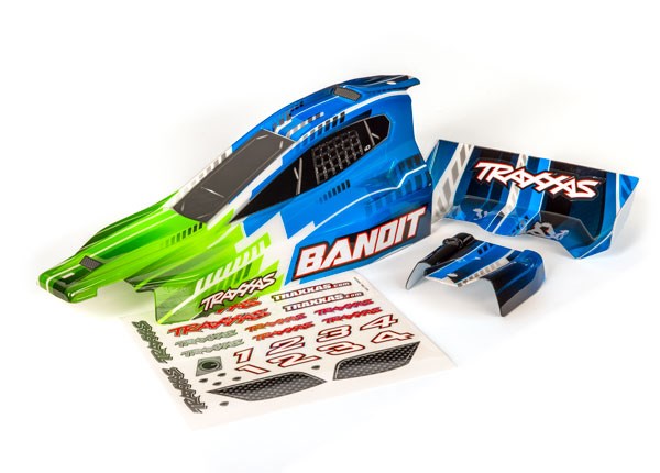 Traxxas 2450X BANDIT BODY GREEN