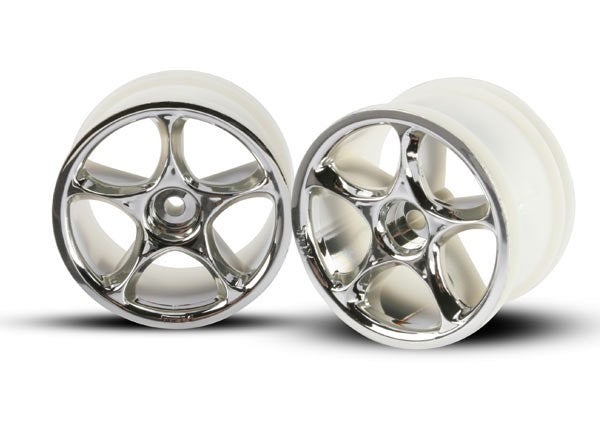 Traxxas 2472 - Wheels Tracer 2.2" (Chrome) (2) (Bandit Rear)