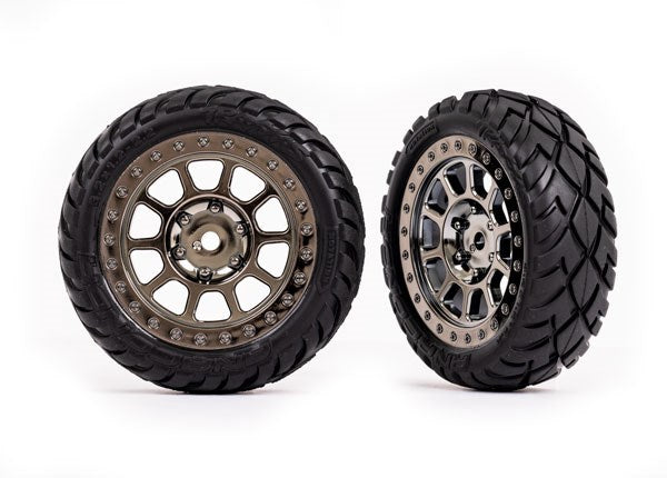 Traxxas 2479T T&W BLK CHRM 2.2/ANACONDA TIRE