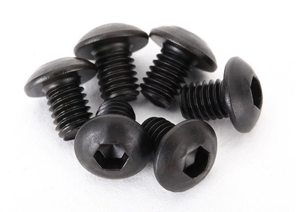 Traxxas 2515 - Screws 3X4Mm Button-Head Machine (Hex Drive) (6)