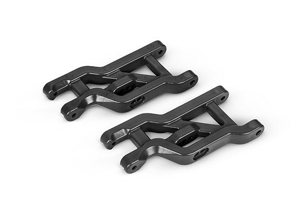 Traxxas 2531A - Suspension arms black front heavy duty (2) (requires #3632 series caster block and #3640 screw pin set)