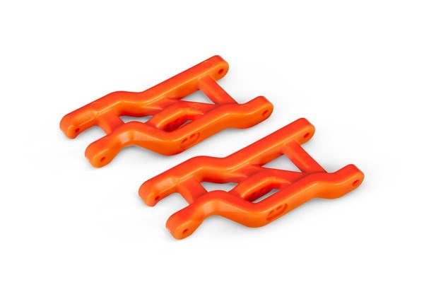 Traxxas 2531T - Suspension arms orange front heavy duty (2) (requires #3632 series caster block and #3640 screw pin set)